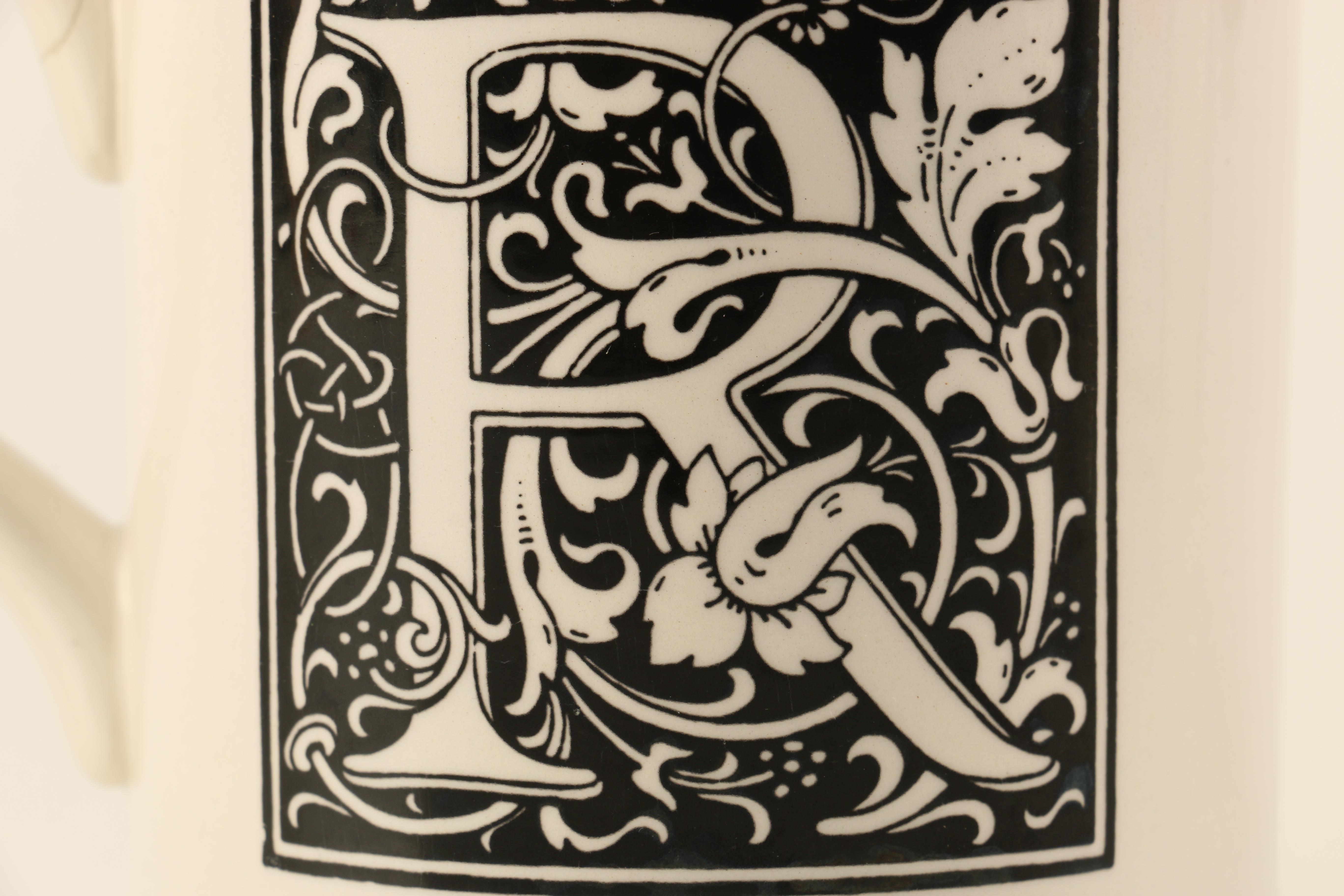 Monogrammed Ceramic Mugs