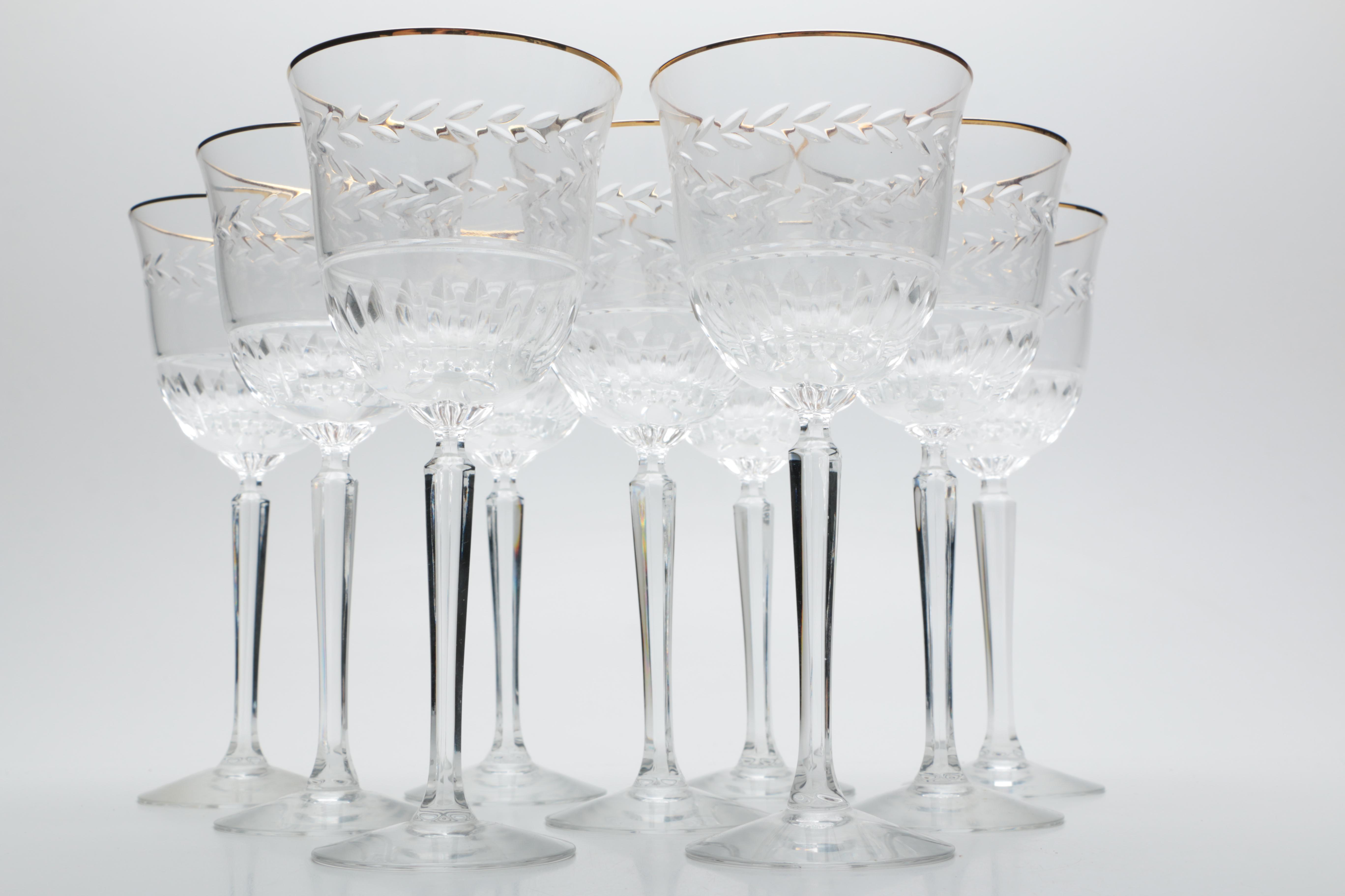 Lenox Crystal Wine Glasses