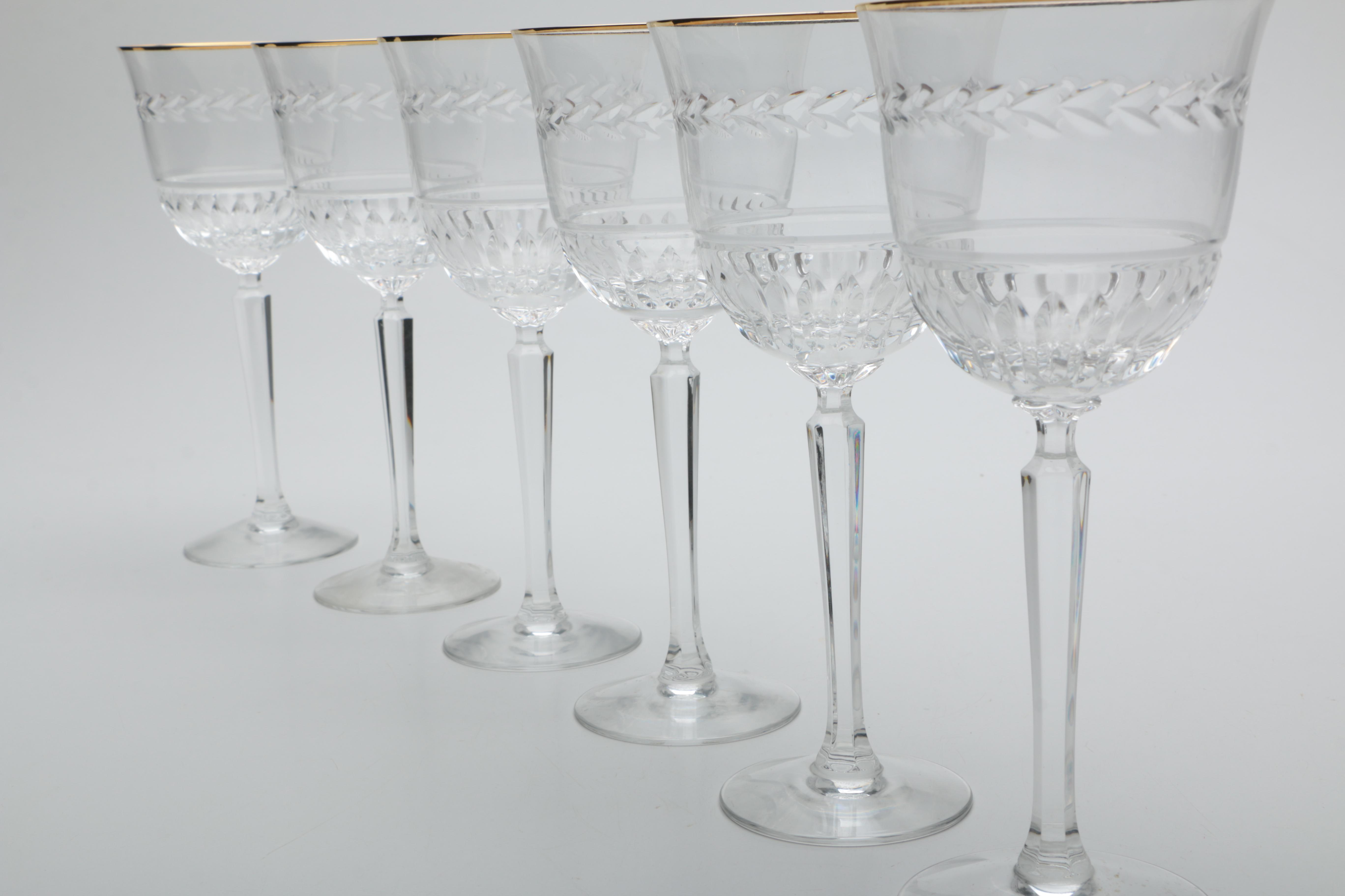Lenox Crystal Wine Glasses