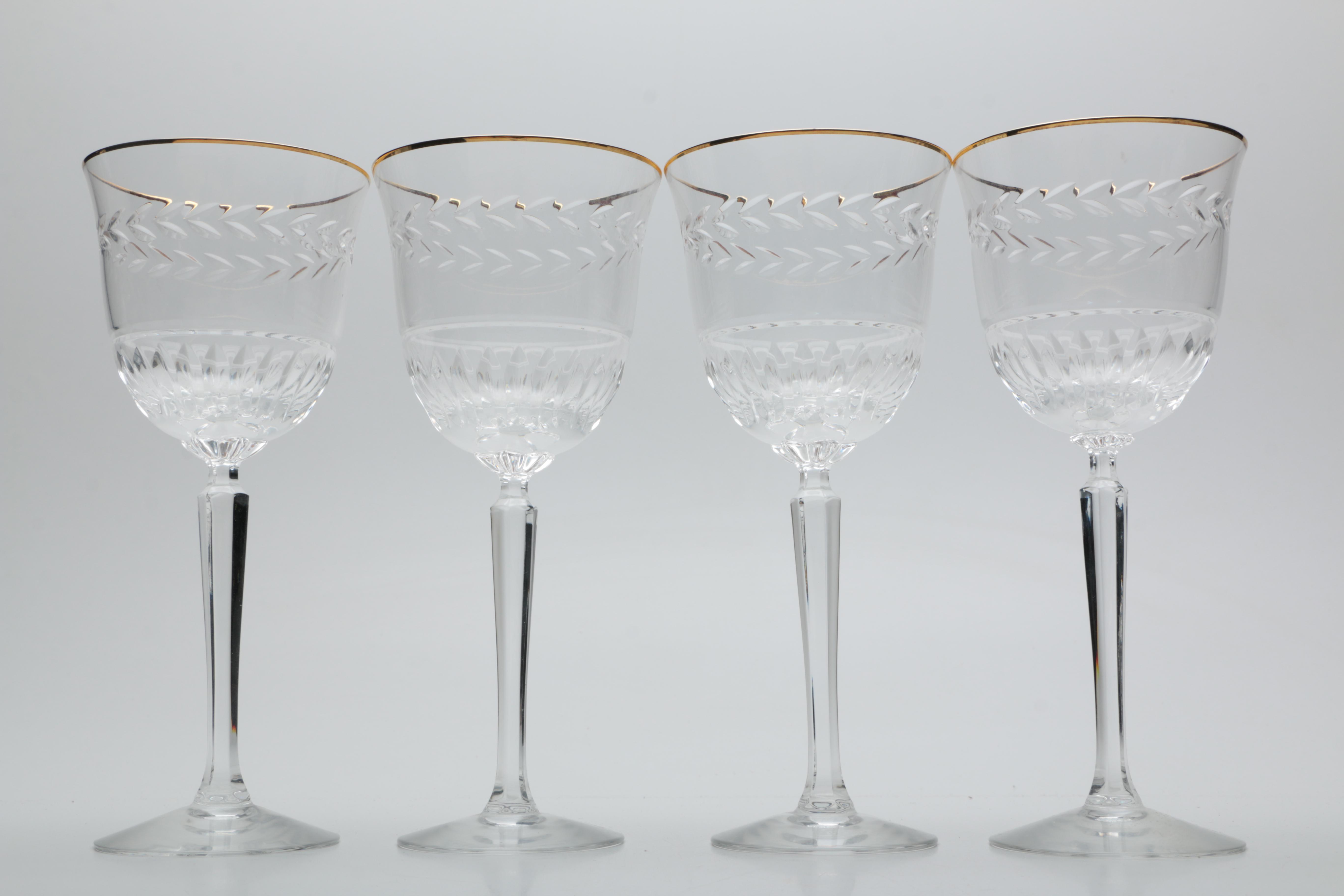 Lenox Crystal Wine Glasses