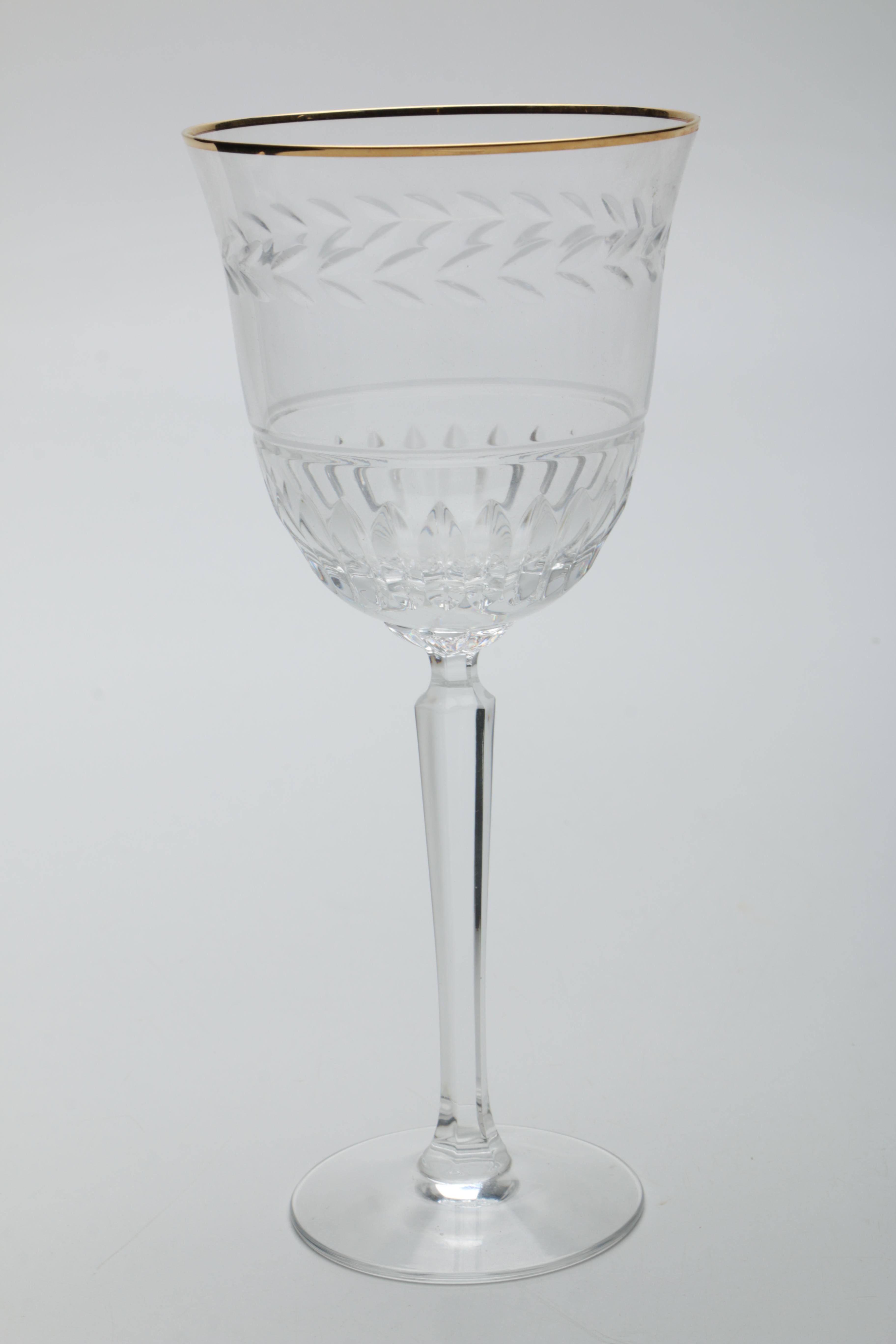 Lenox Crystal Wine Glasses