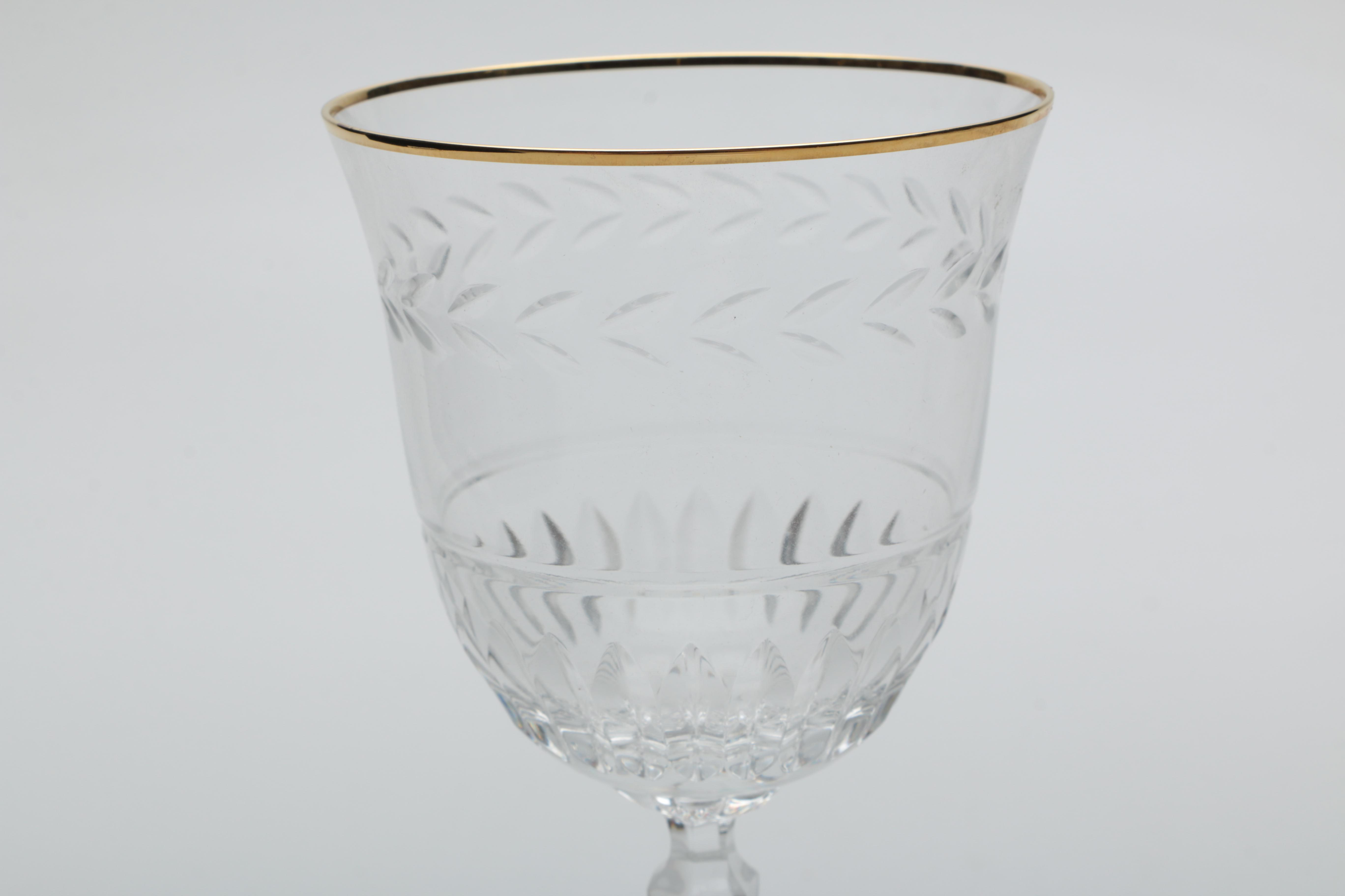Lenox Crystal Wine Glasses