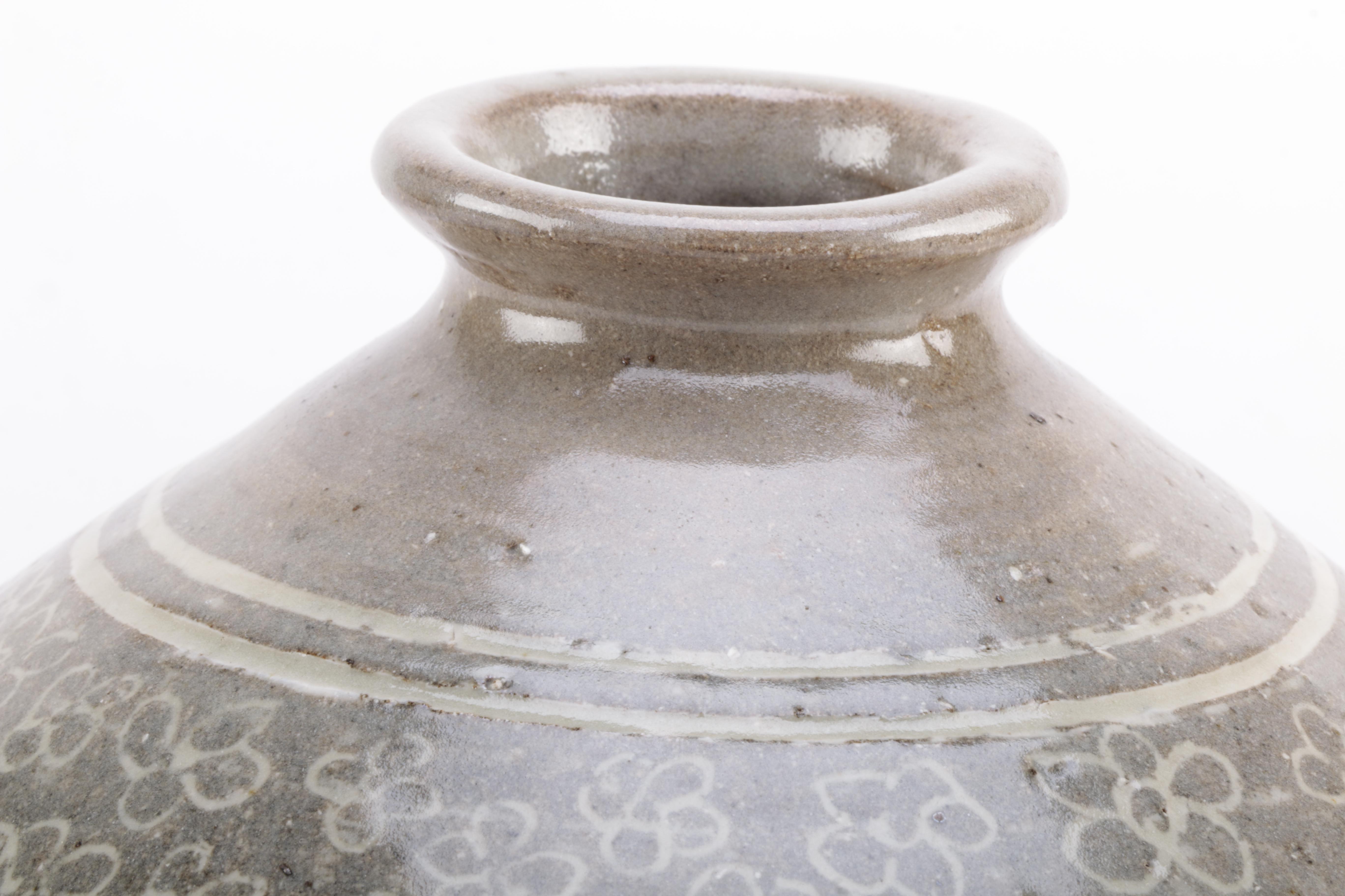 Hand Thrown Stoneware Floral Vase