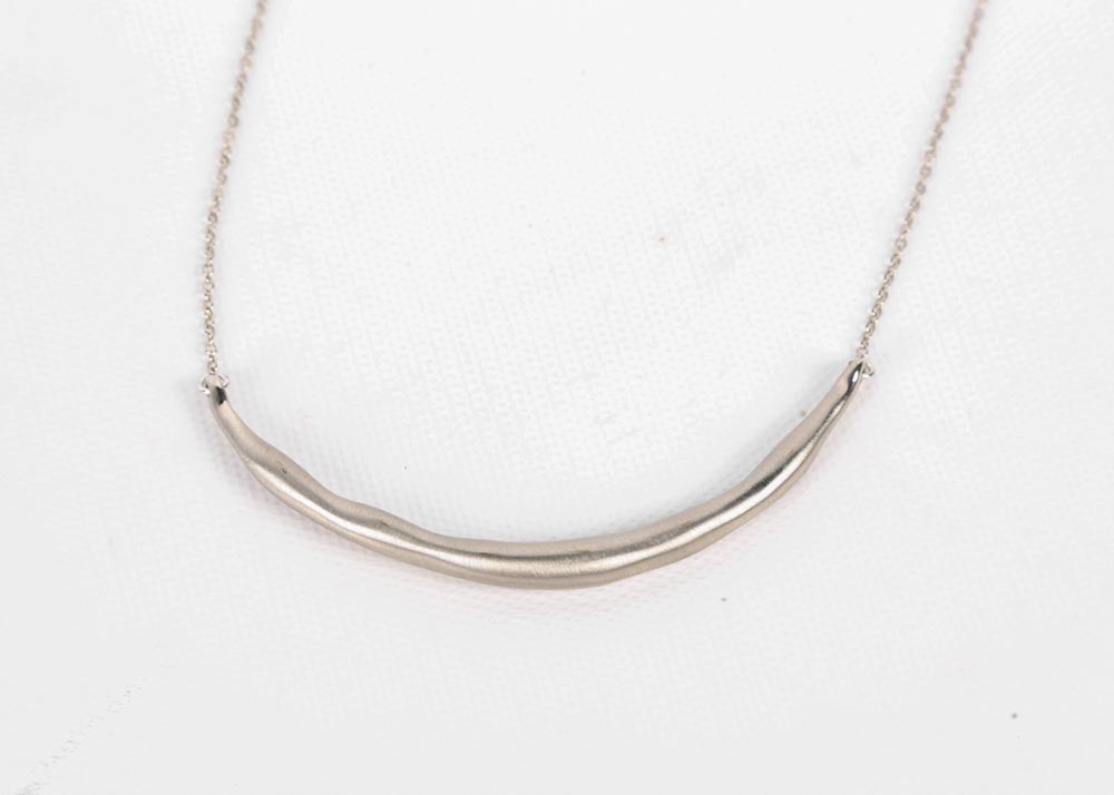 Karen Kane Silver Tone Choker and Earrings