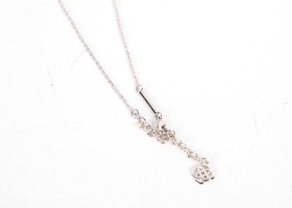 Kendra Scott Elisa Silver Tone Necklace