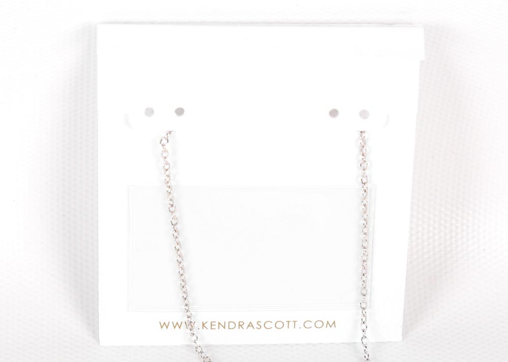 Kendra Scott Elisa Silver Tone Necklace