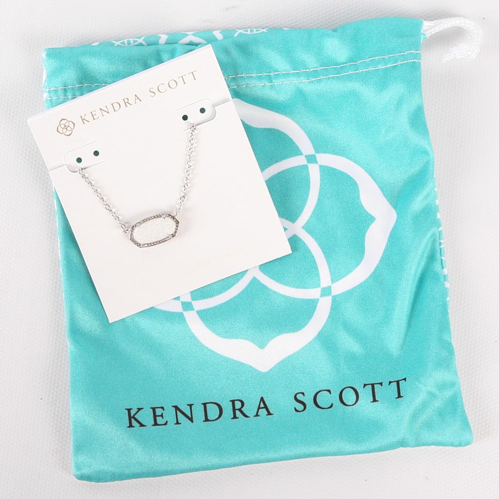 Kendra Scott Elisa Silver Tone Necklace