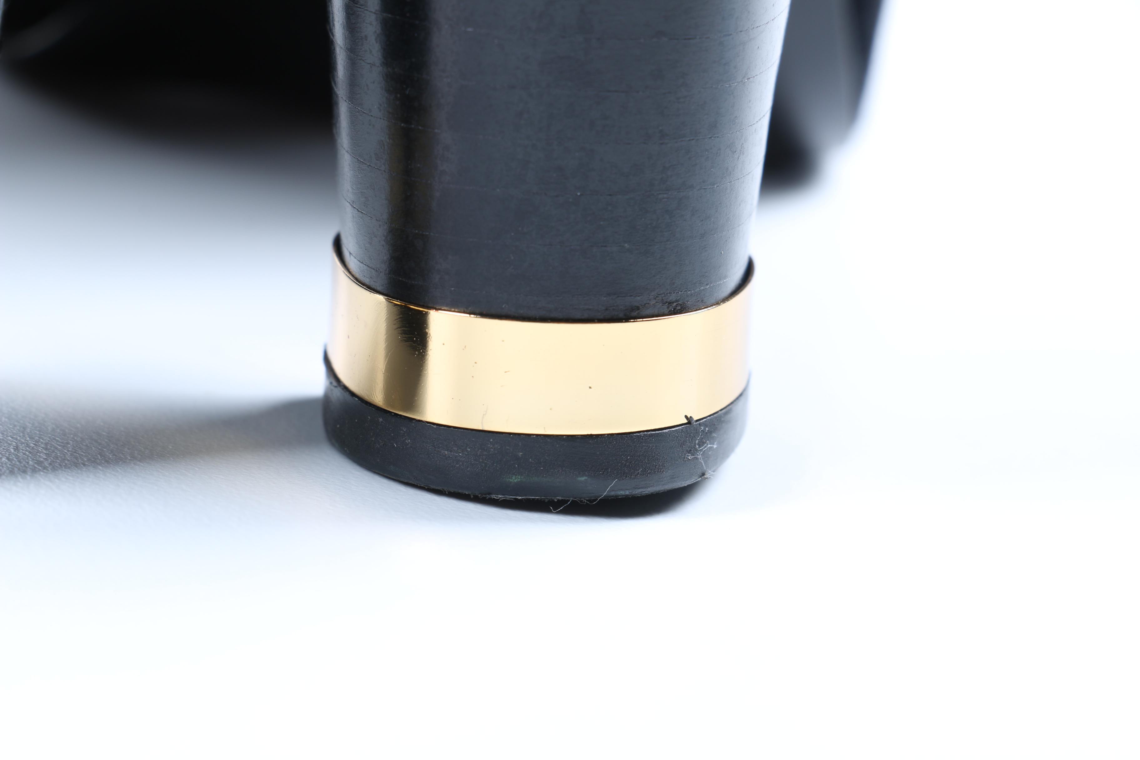 Tory Burch Black Suede Heels