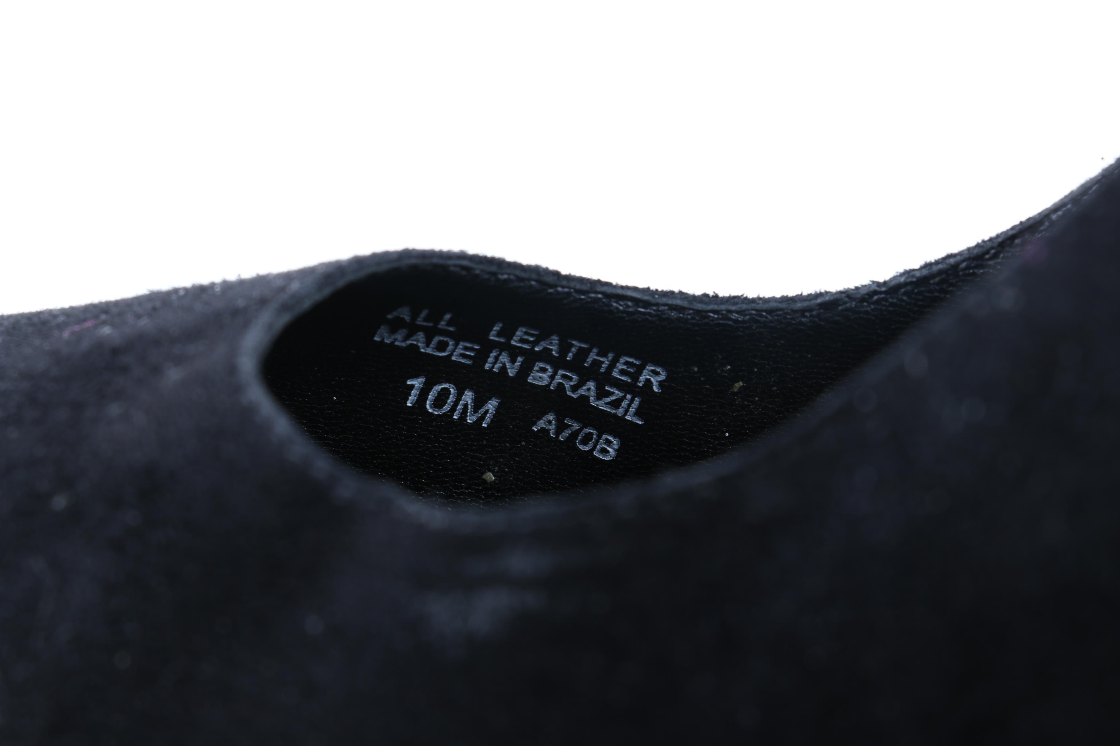 Tory Burch Black Suede Heels