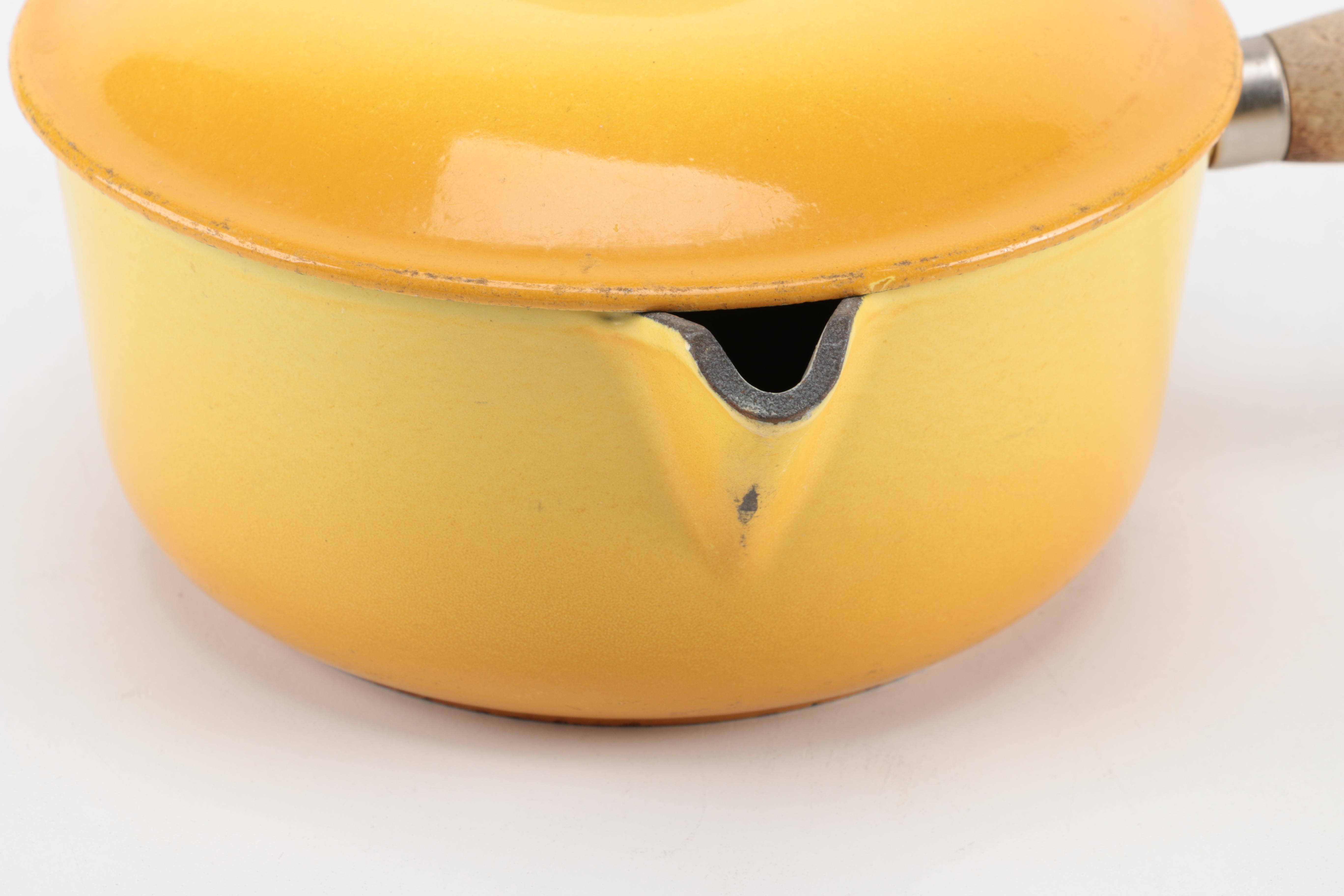 Pair of Le Creuset Pots