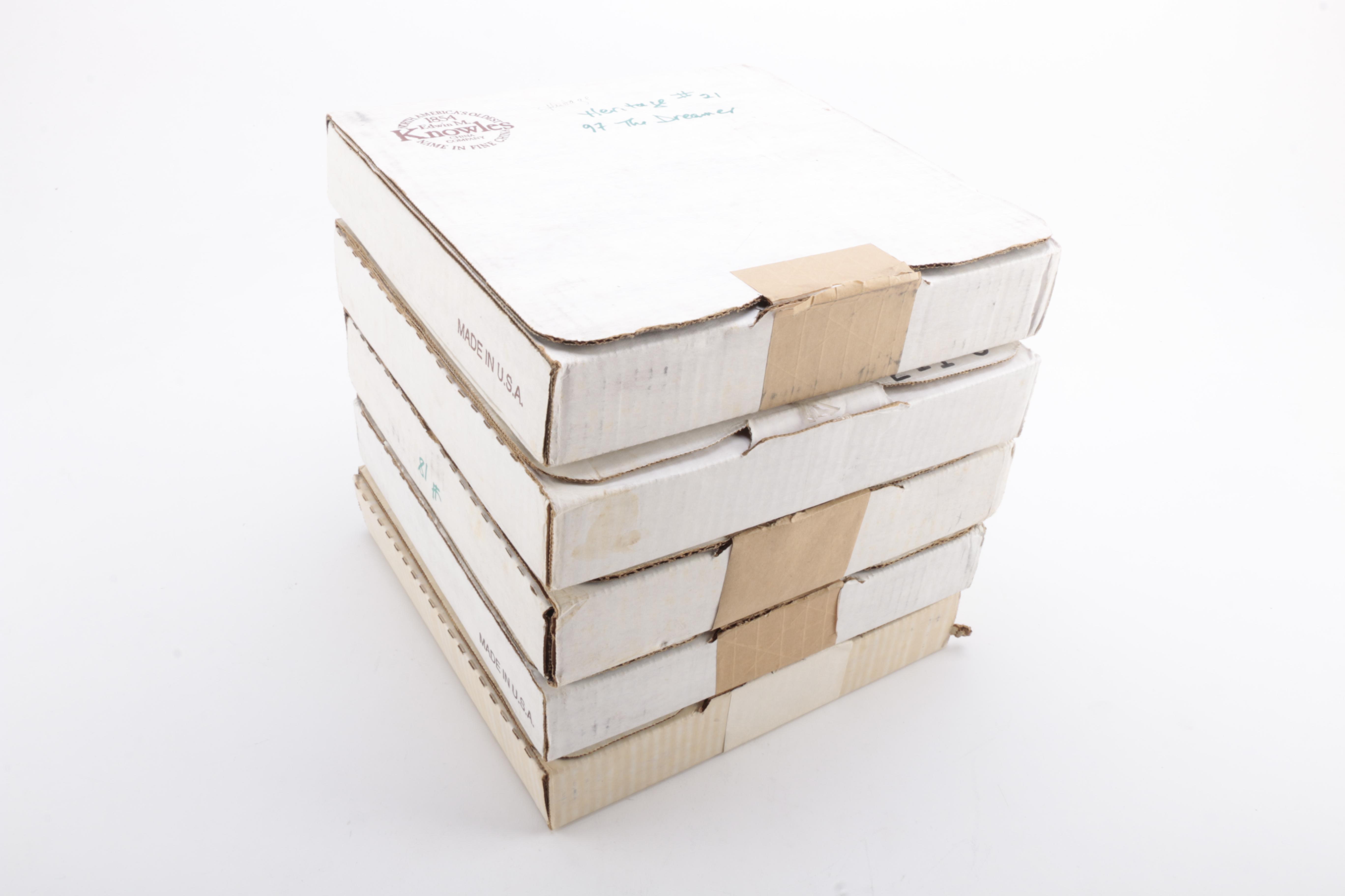 1990s Knowles "Norman Rockwell Heritage Collection" Collector Plates