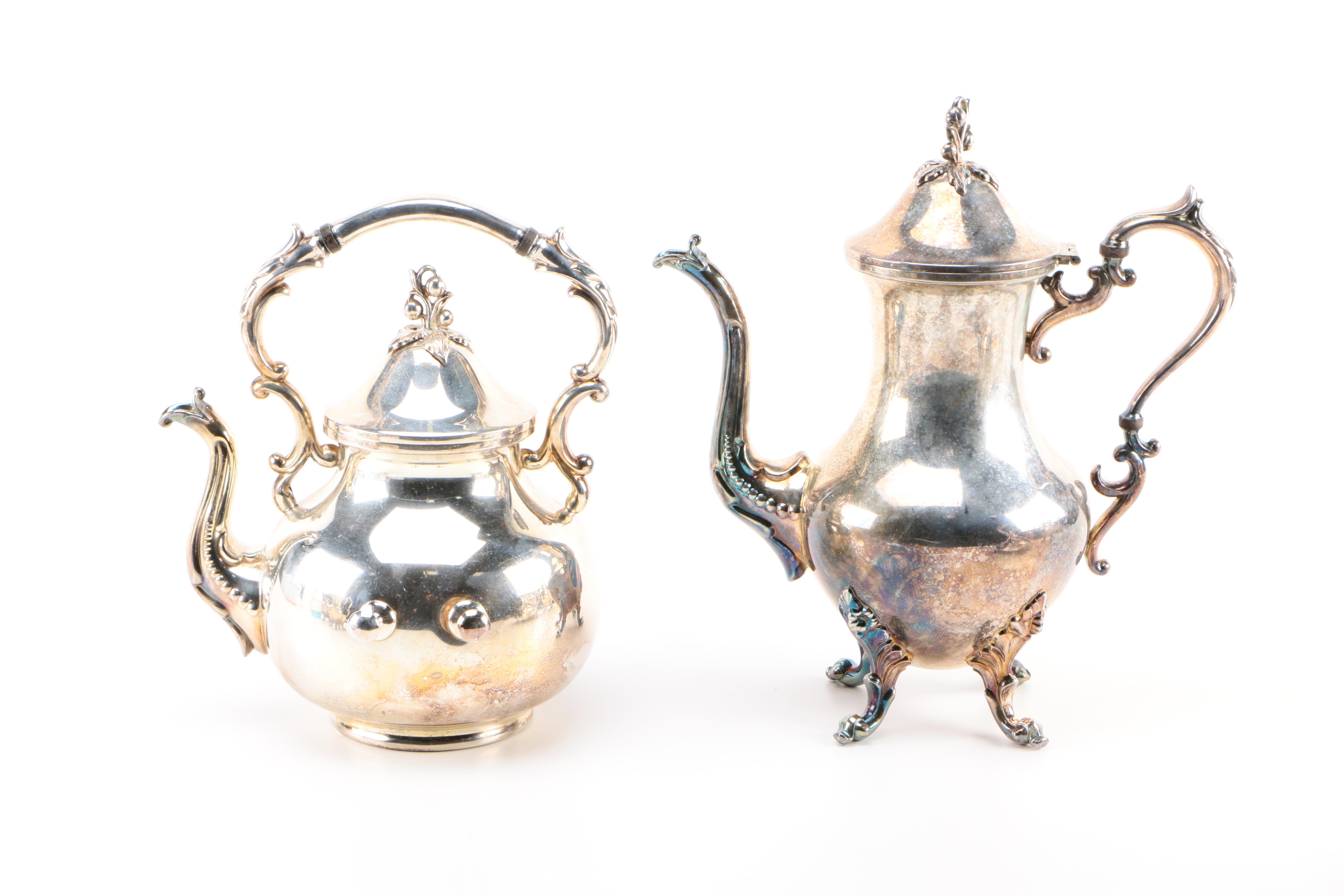 Goldfeder Silver Co. Silver Plate Tea and Coffee Service