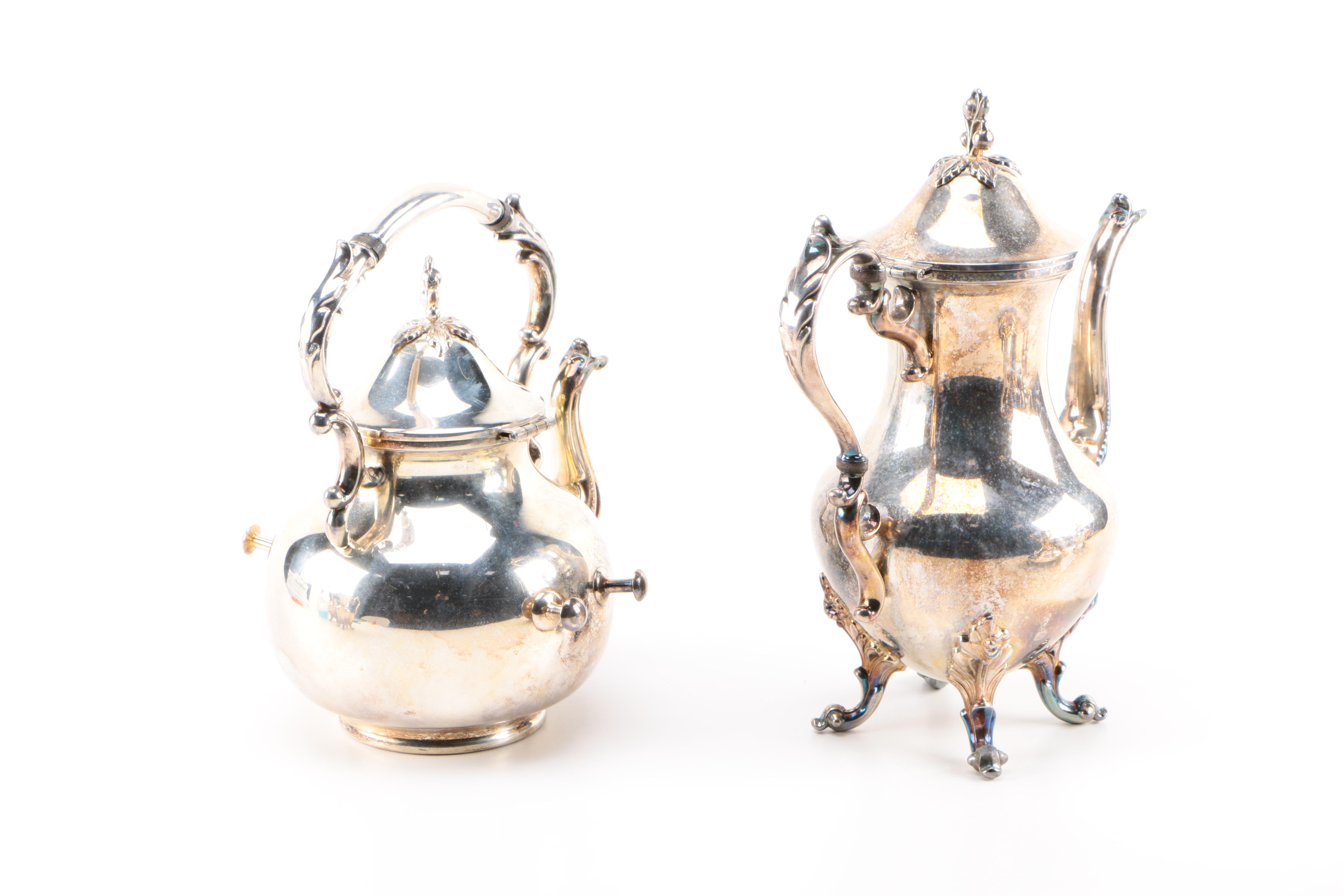 Goldfeder Silver Co. Silver Plate Tea and Coffee Service