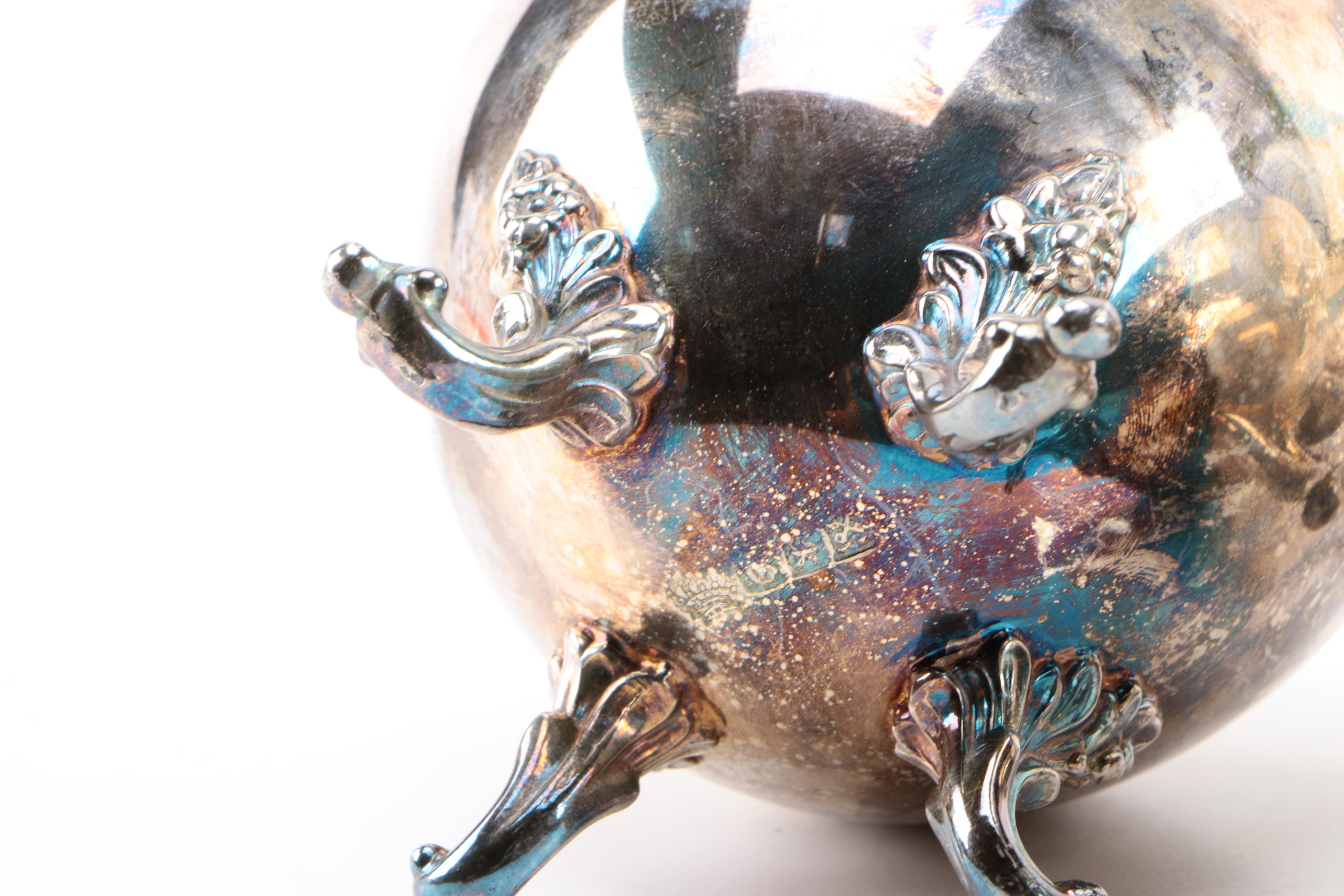 Goldfeder Silver Co. Silver Plate Tea and Coffee Service