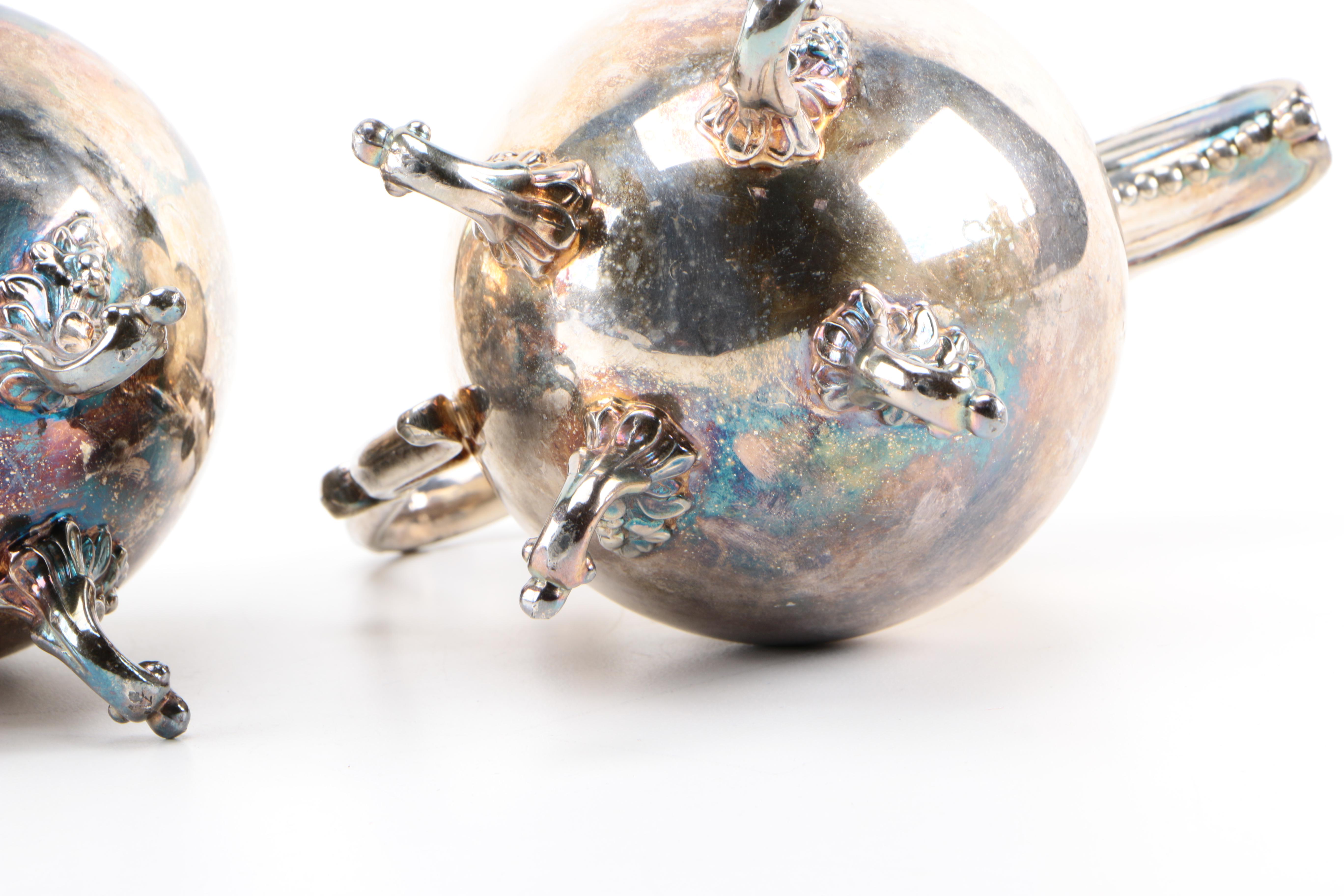 Goldfeder Silver Co. Silver Plate Tea and Coffee Service