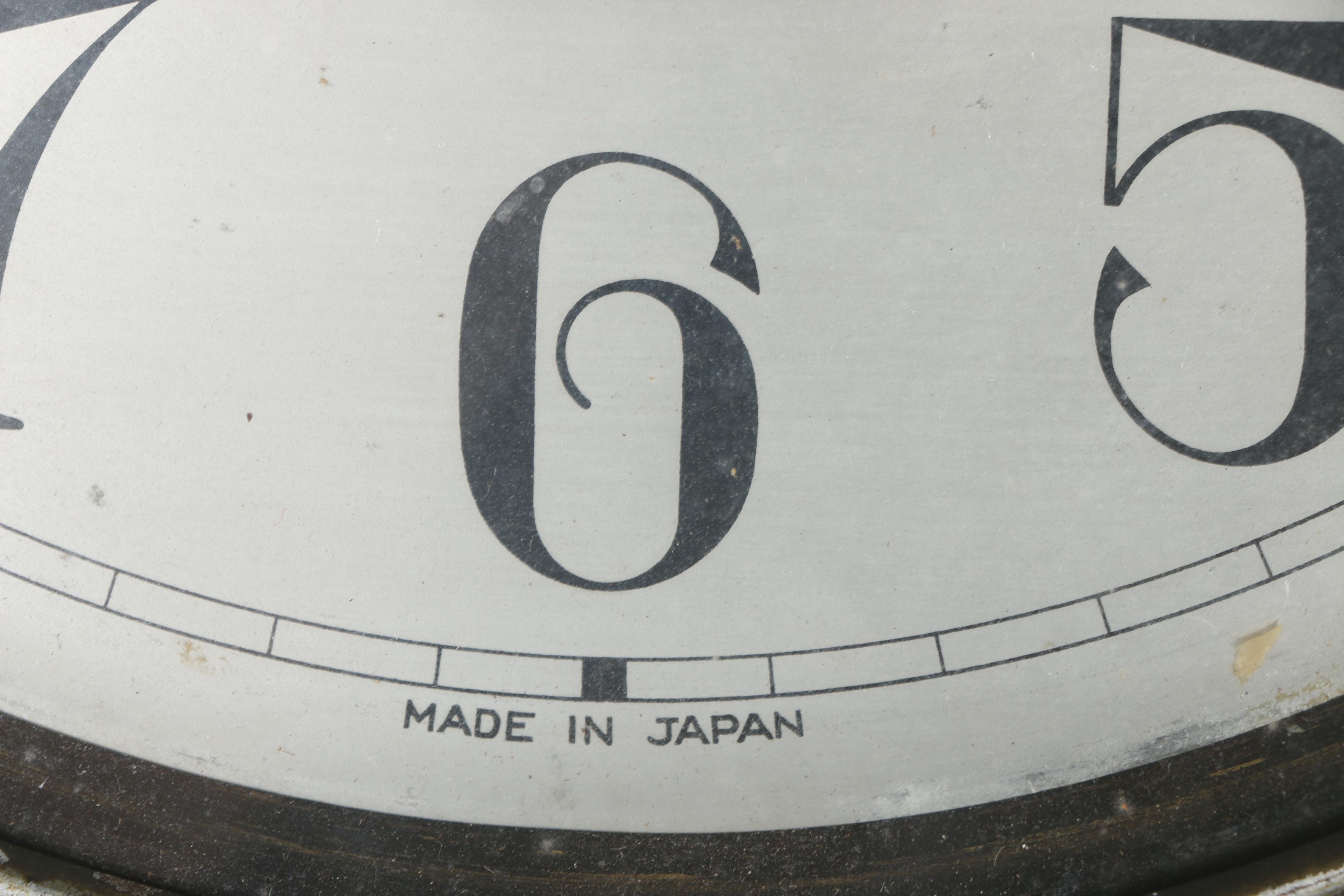 Vintage Round Wall Clock by Lever and Pendulum Clocks