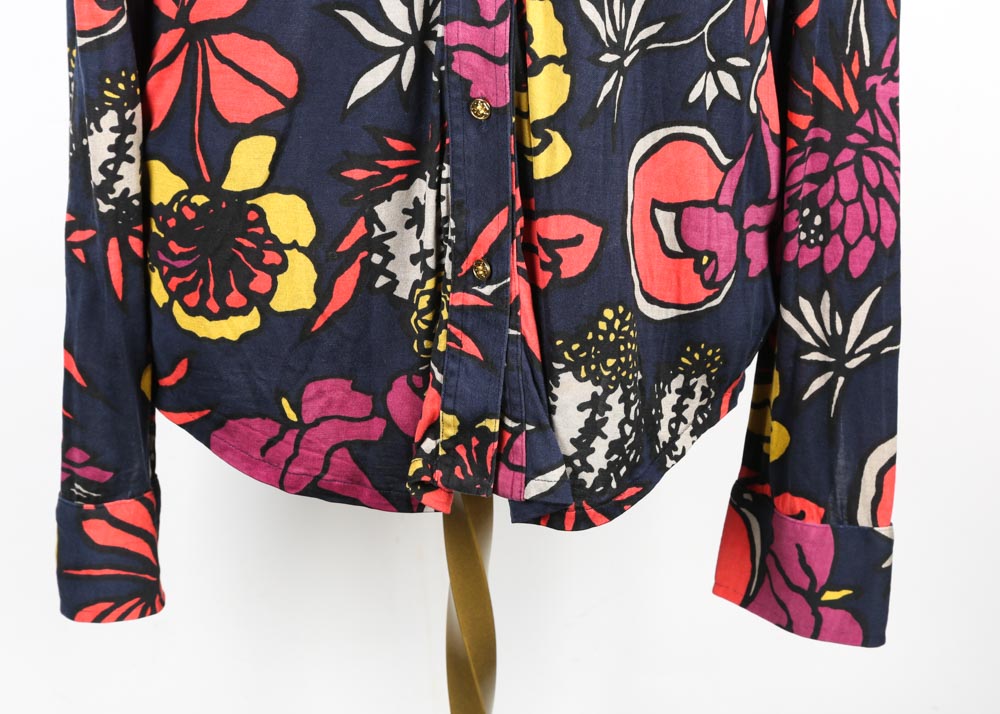 Women's Tory Burch Floral Print Blouse