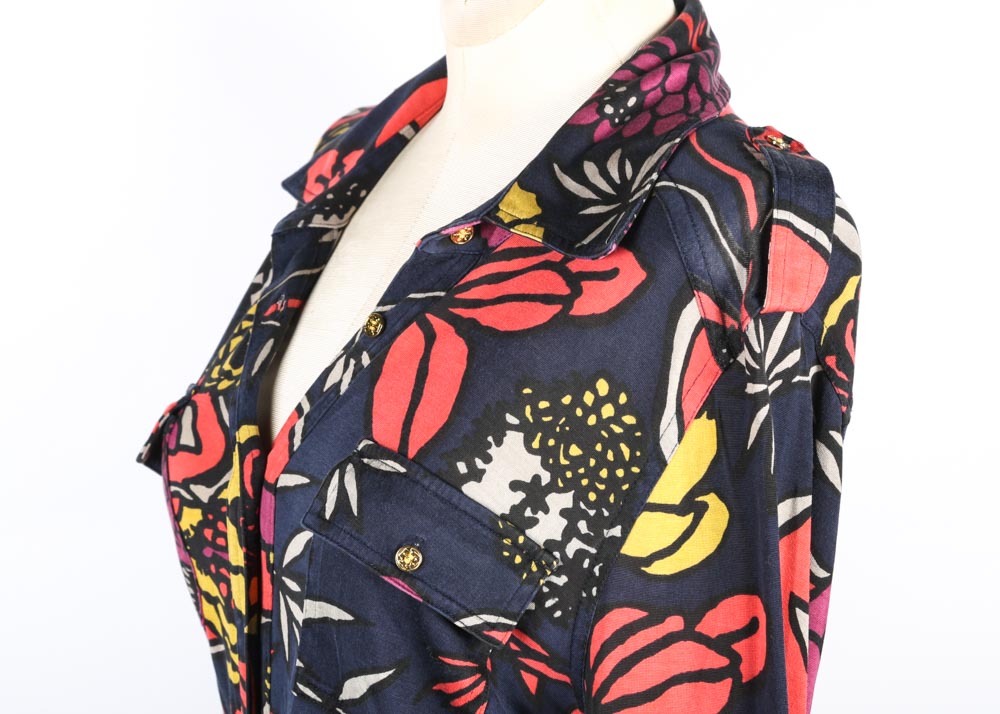 Women's Tory Burch Floral Print Blouse
