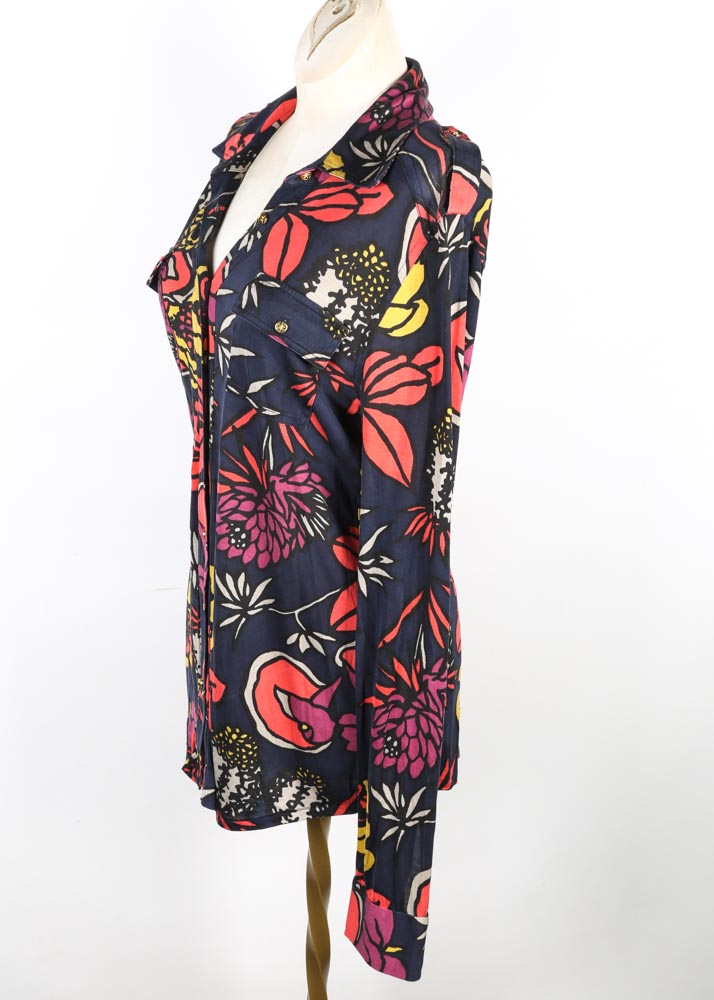 Women's Tory Burch Floral Print Blouse