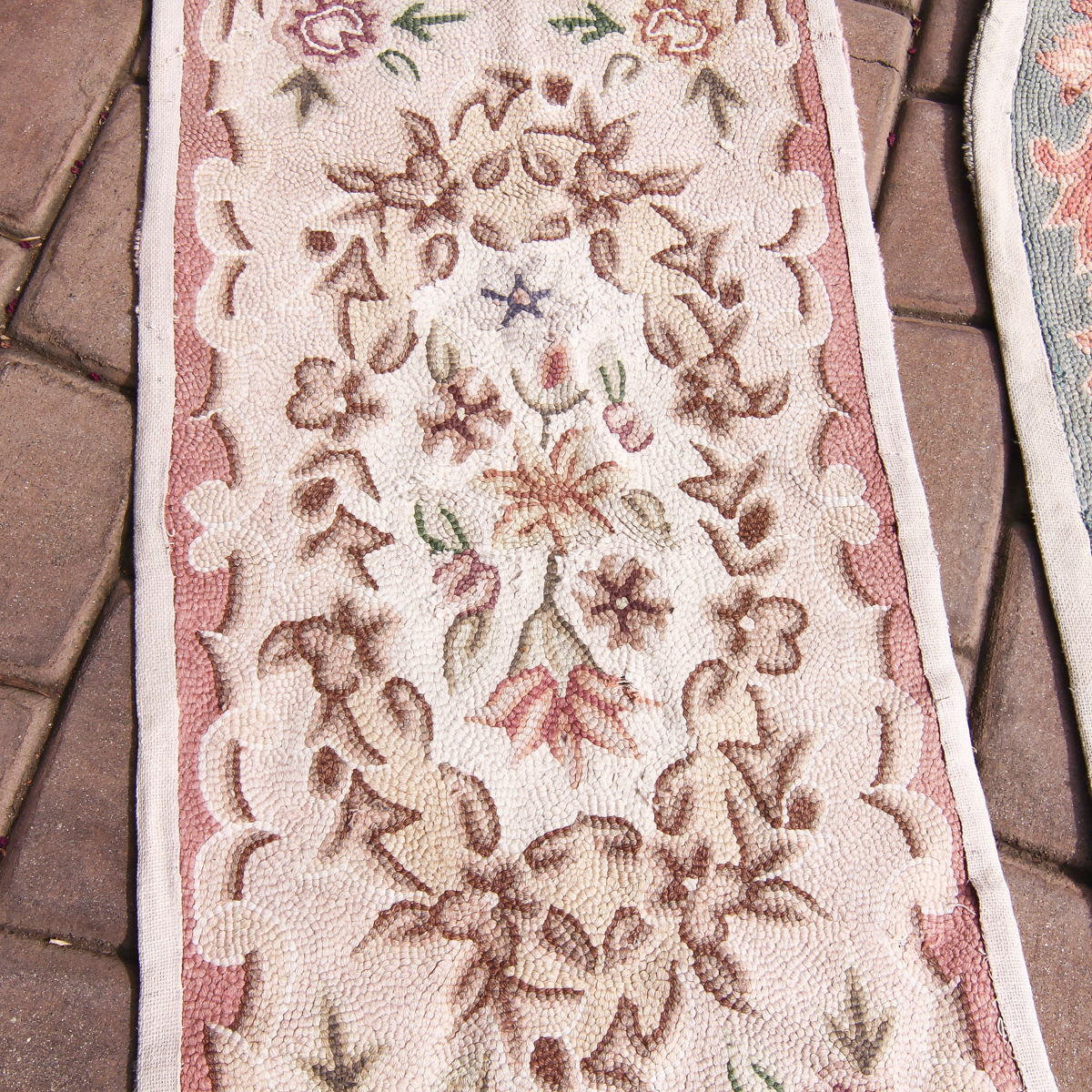 Antique French Handmade Area Rugs