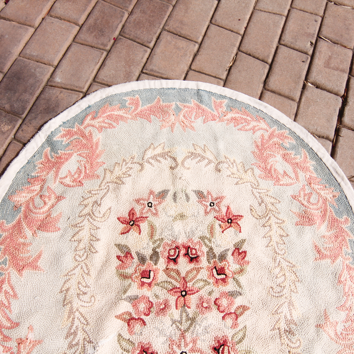 Antique French Handmade Area Rugs