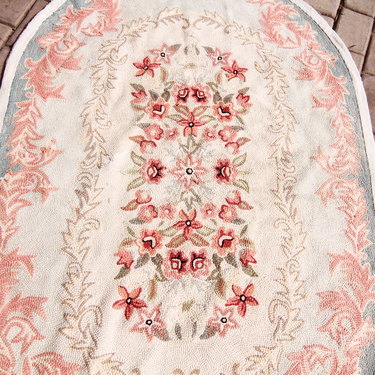 Antique French Handmade Area Rugs