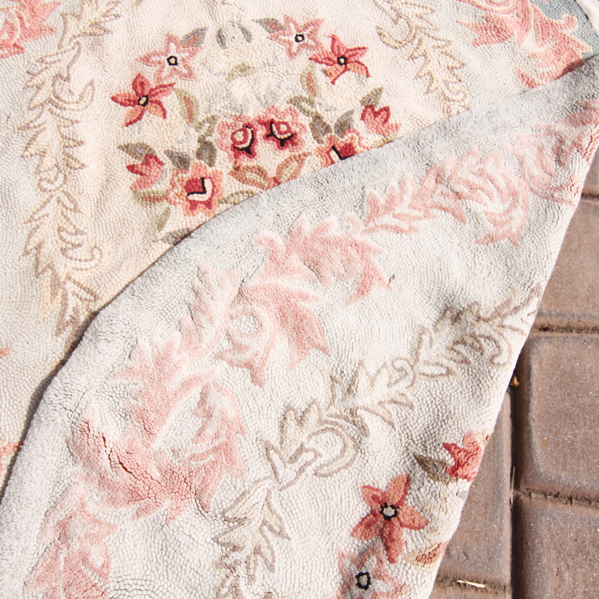 Antique French Handmade Area Rugs