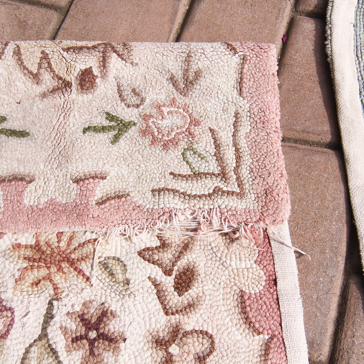 Antique French Handmade Area Rugs