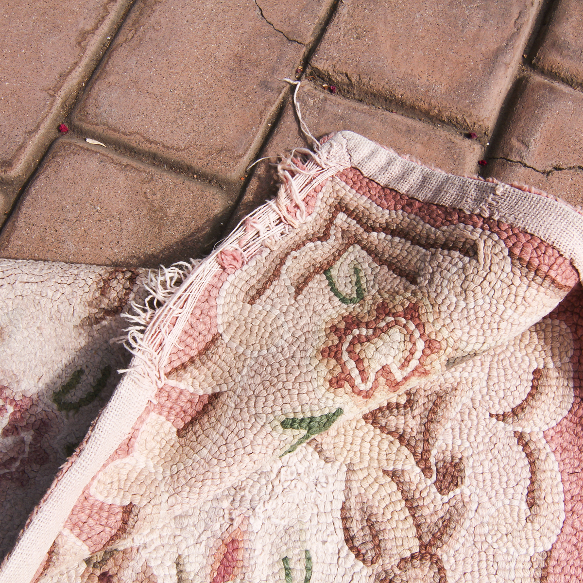 Antique French Handmade Area Rugs
