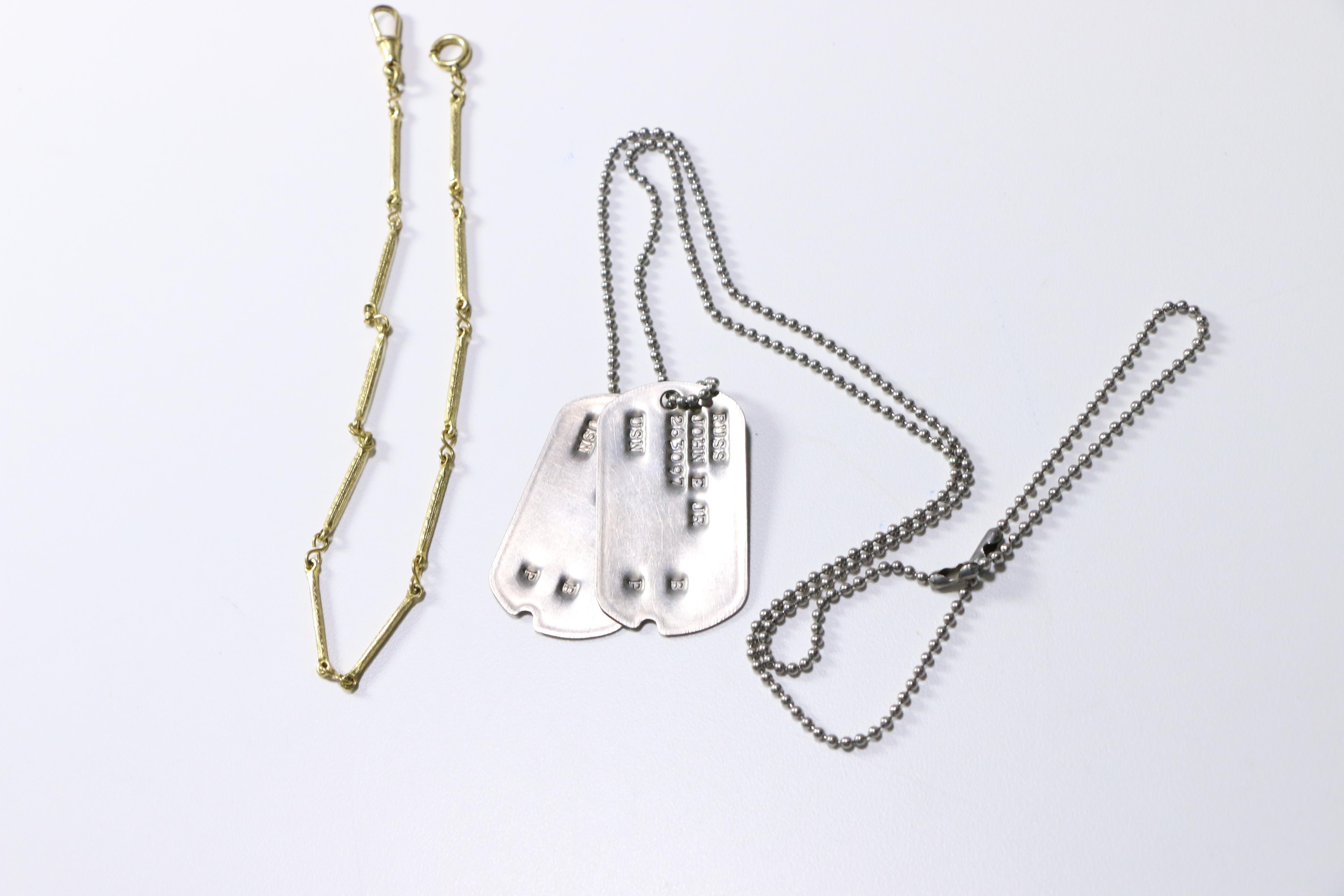 Assorted Military Pins, Cufflinks and Tie Bars