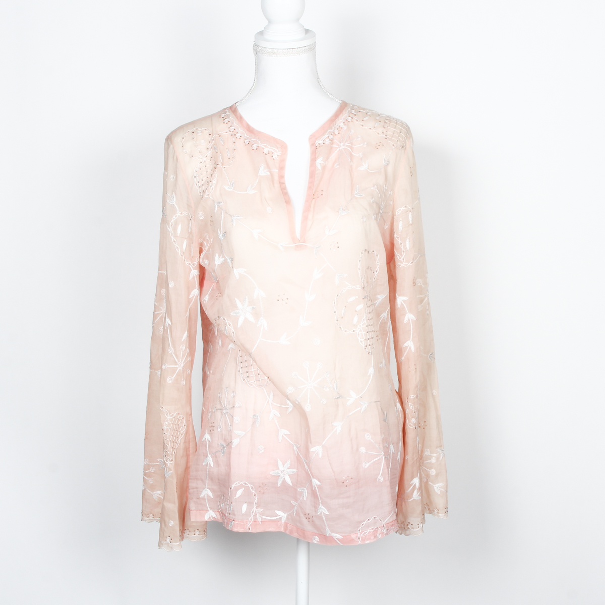 Collection of Women's Tunics and Blouses Including Miu Miu