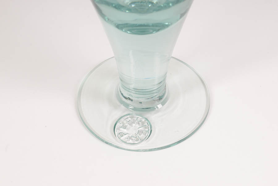 Set of Perrier Stemmed Water Goblets