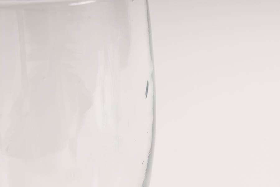 Set of Perrier Stemmed Water Goblets