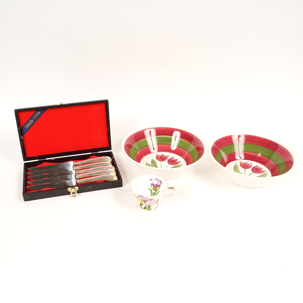 Japanese Dish Ware and Knives