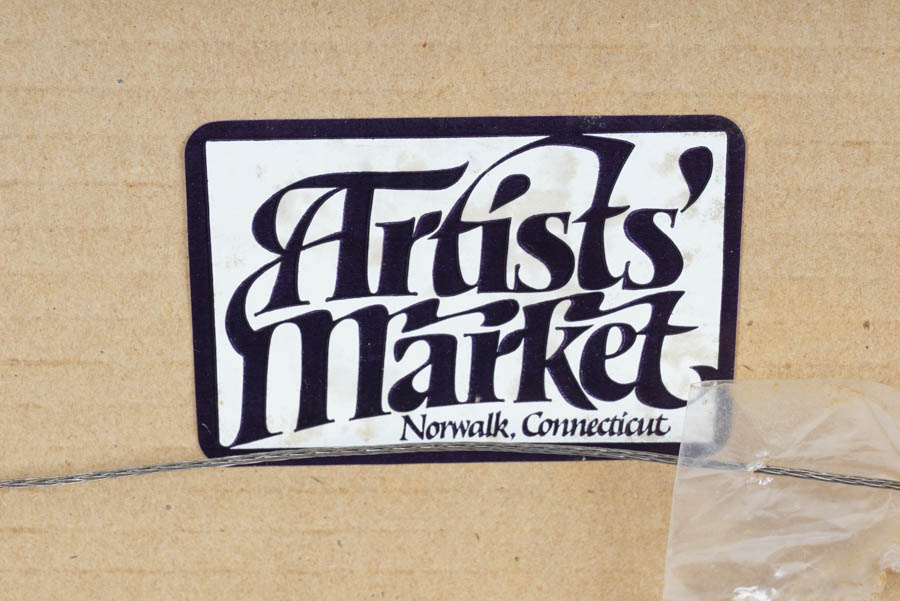 Pair of Framed Photo Collages of Greek Villages