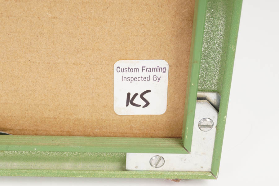 Pair of Framed Photo Collages of Greek Villages