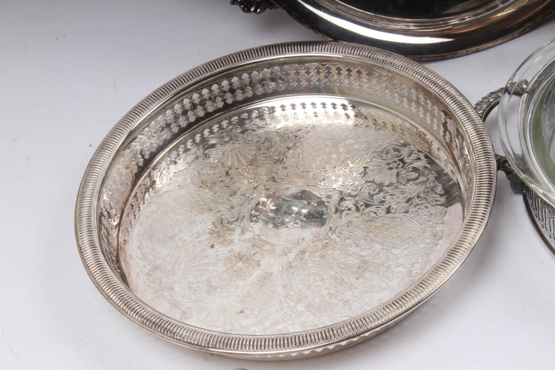 Silver Plate Serveware Collection Including Reed & Barton