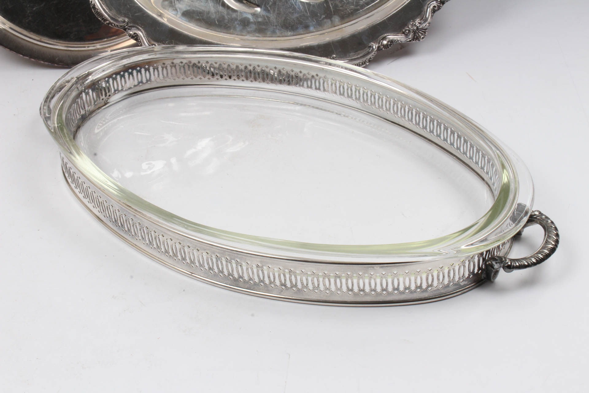 Silver Plate Serveware Collection Including Reed & Barton