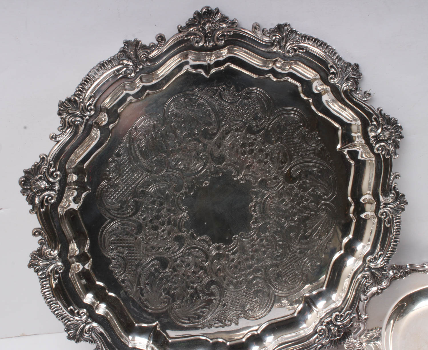 Silver Plate Serveware Collection Including Reed & Barton