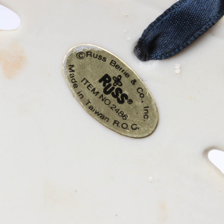 Collection of Hand-Painted Blue and White Ornaments