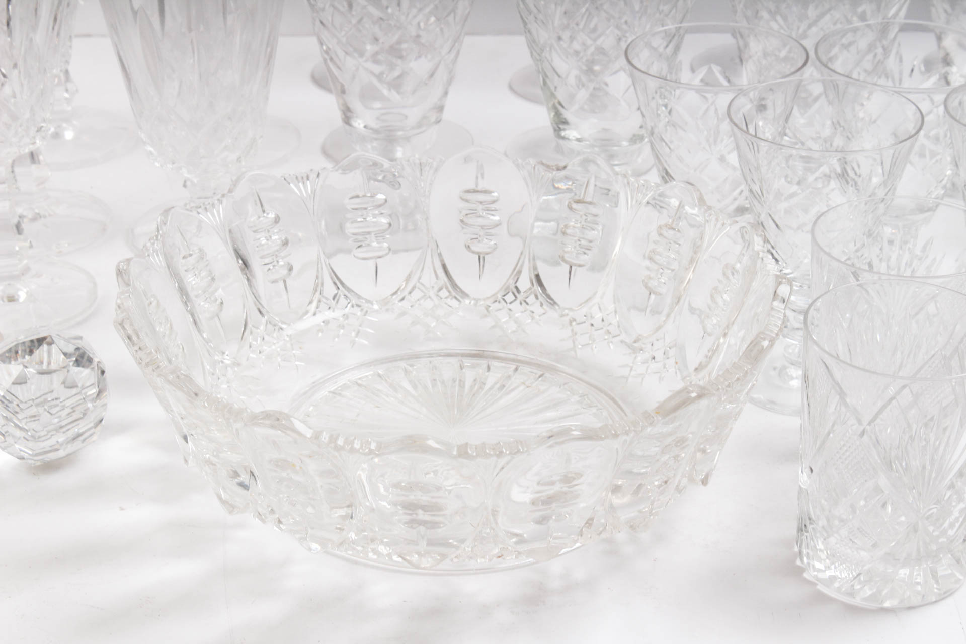 Cut Crystalware Featuring Royal Crystal Rock