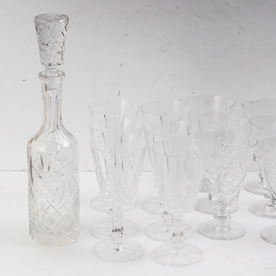 Cut Crystalware Featuring Royal Crystal Rock