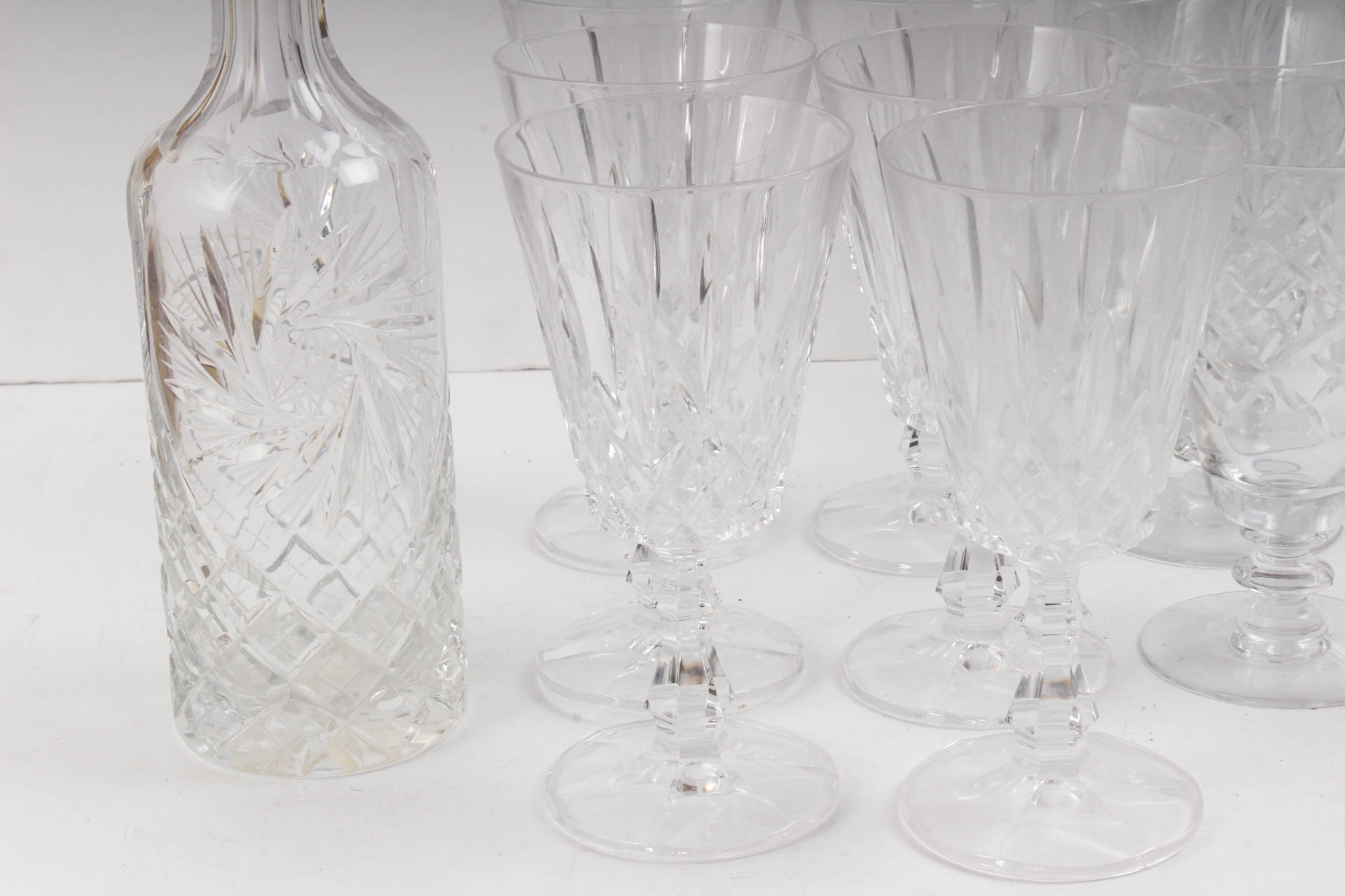 Cut Crystalware Featuring Royal Crystal Rock