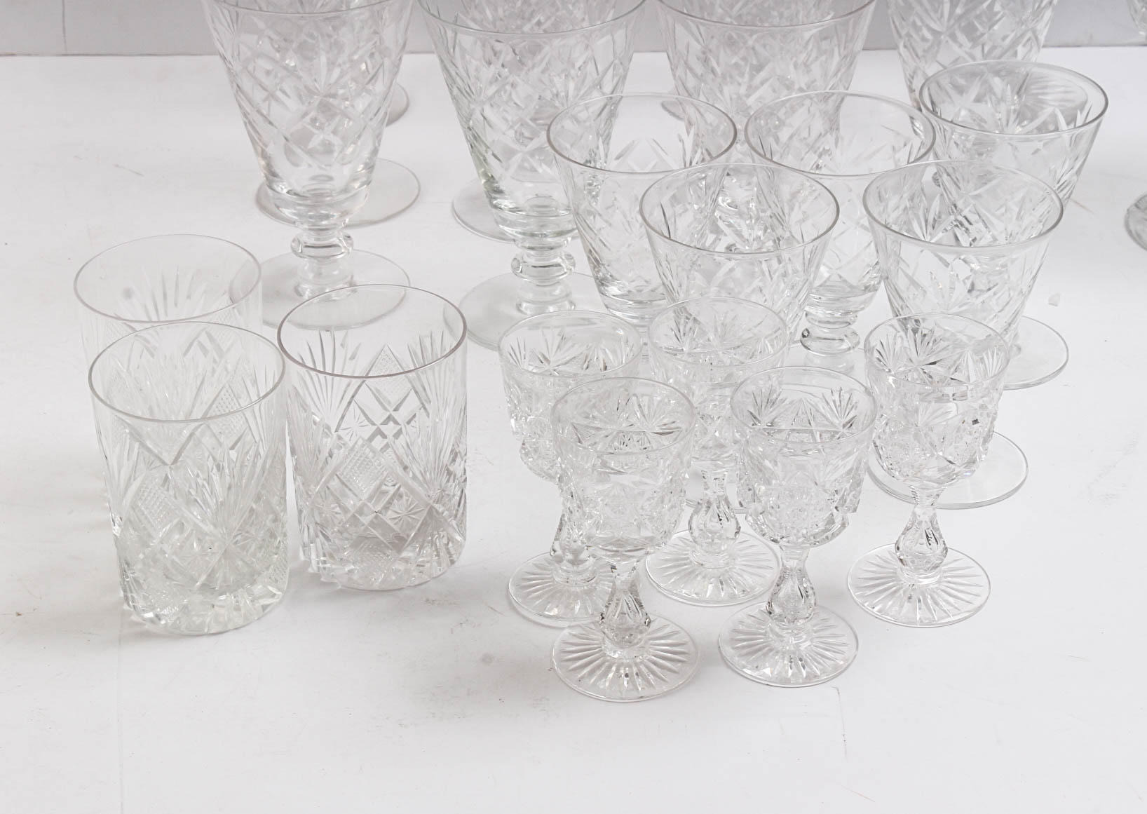 Cut Crystalware Featuring Royal Crystal Rock