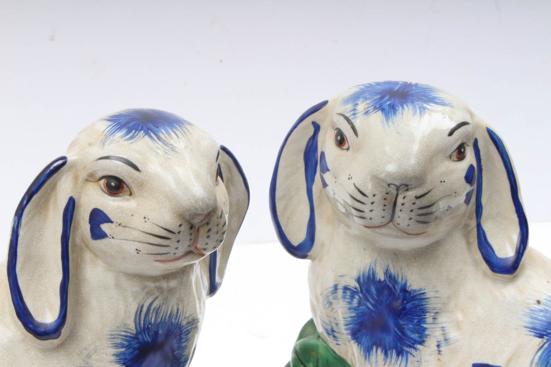 Staffordshire Ceramic Rabbits