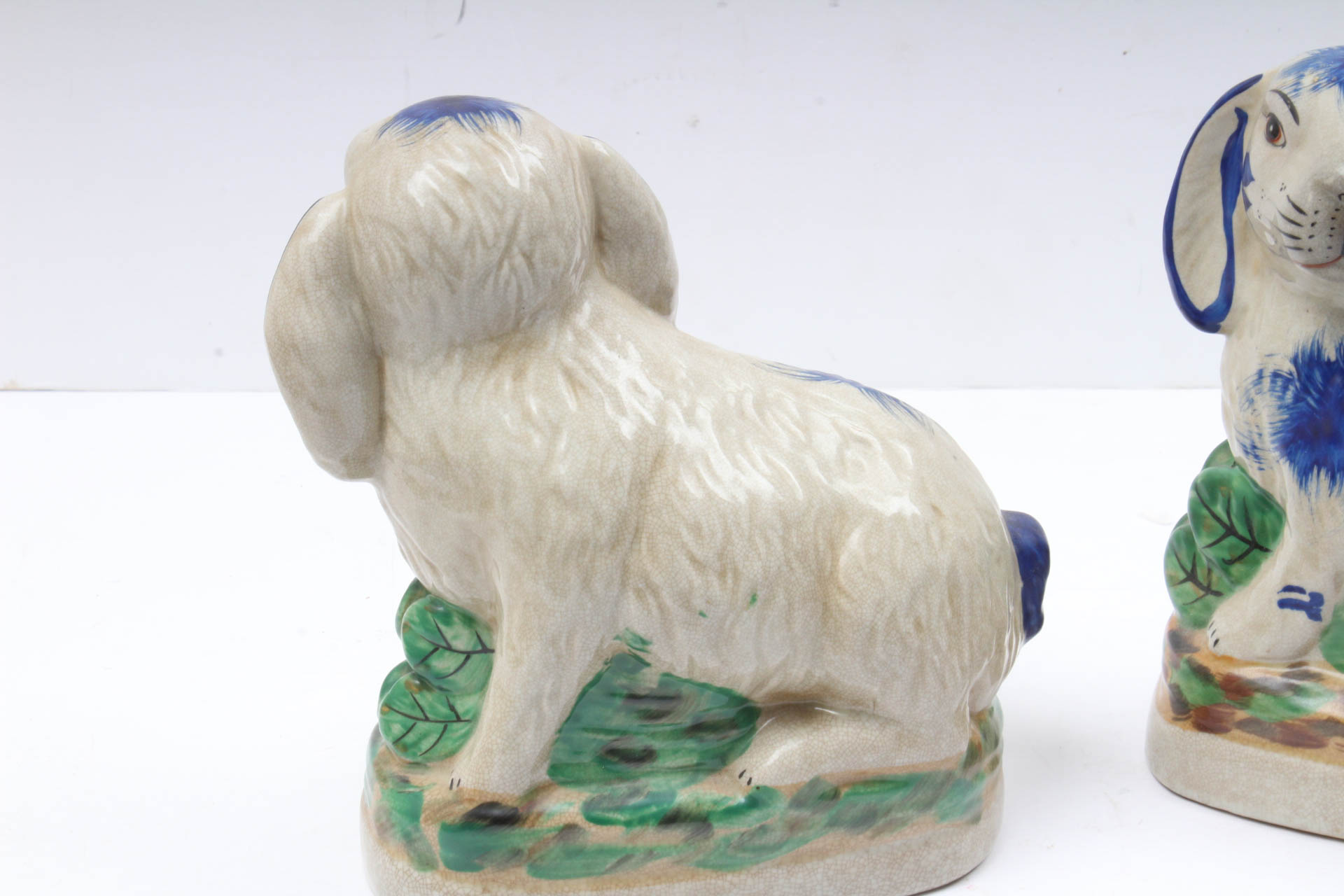 Staffordshire Ceramic Rabbits