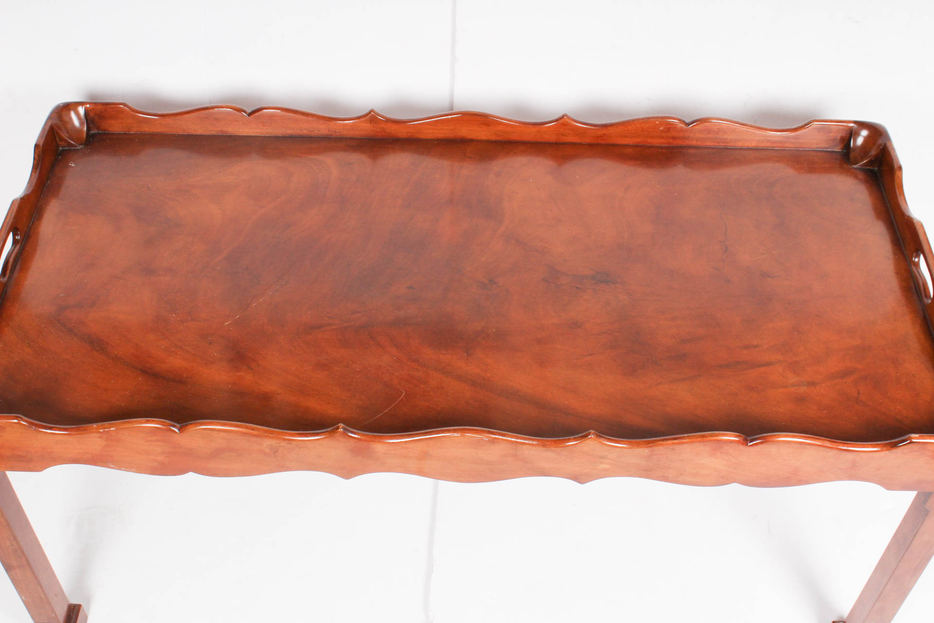 Mahogany Tray Top Coffee Table