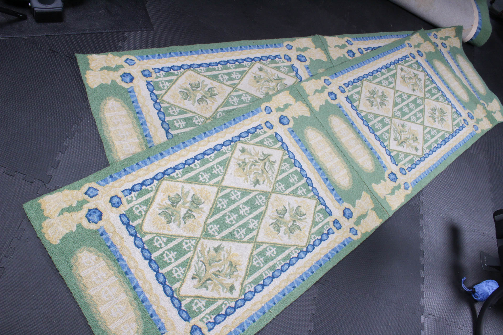 Hand-Hooked Rug Runners by Vera Bradley