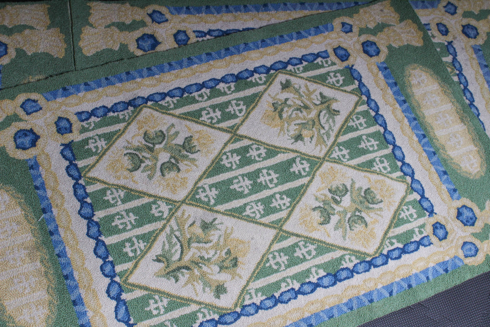 Hand-Hooked Rug Runners by Vera Bradley