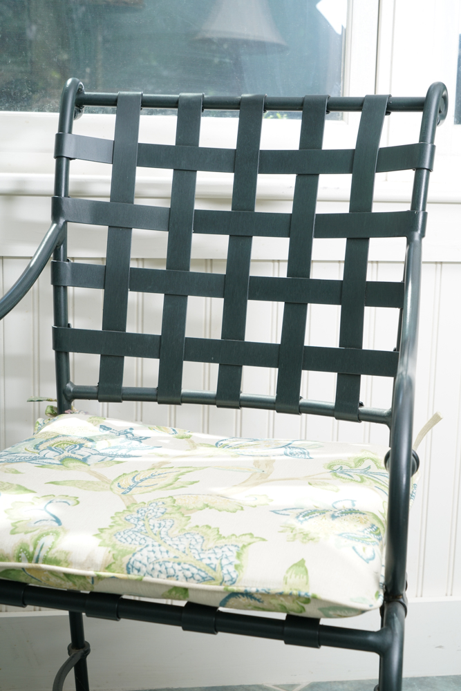 Brown Jordan Metal Patio Dining Chairs